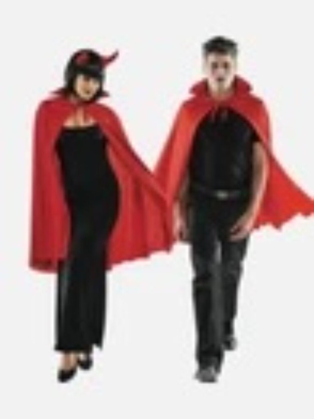 Red cape mid length one size fits most adults